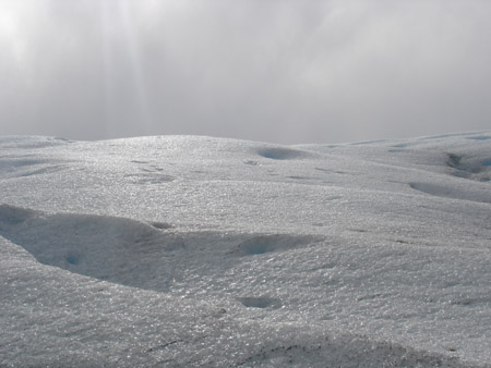 Les dunes de glace...