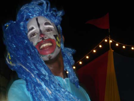 danseur bleu